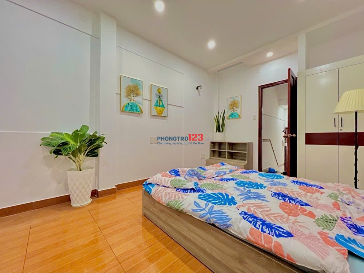 Cho Thuê Phòng Full Nội Thất, Nơ Trang Long Gần Chợ Bà Chiểu