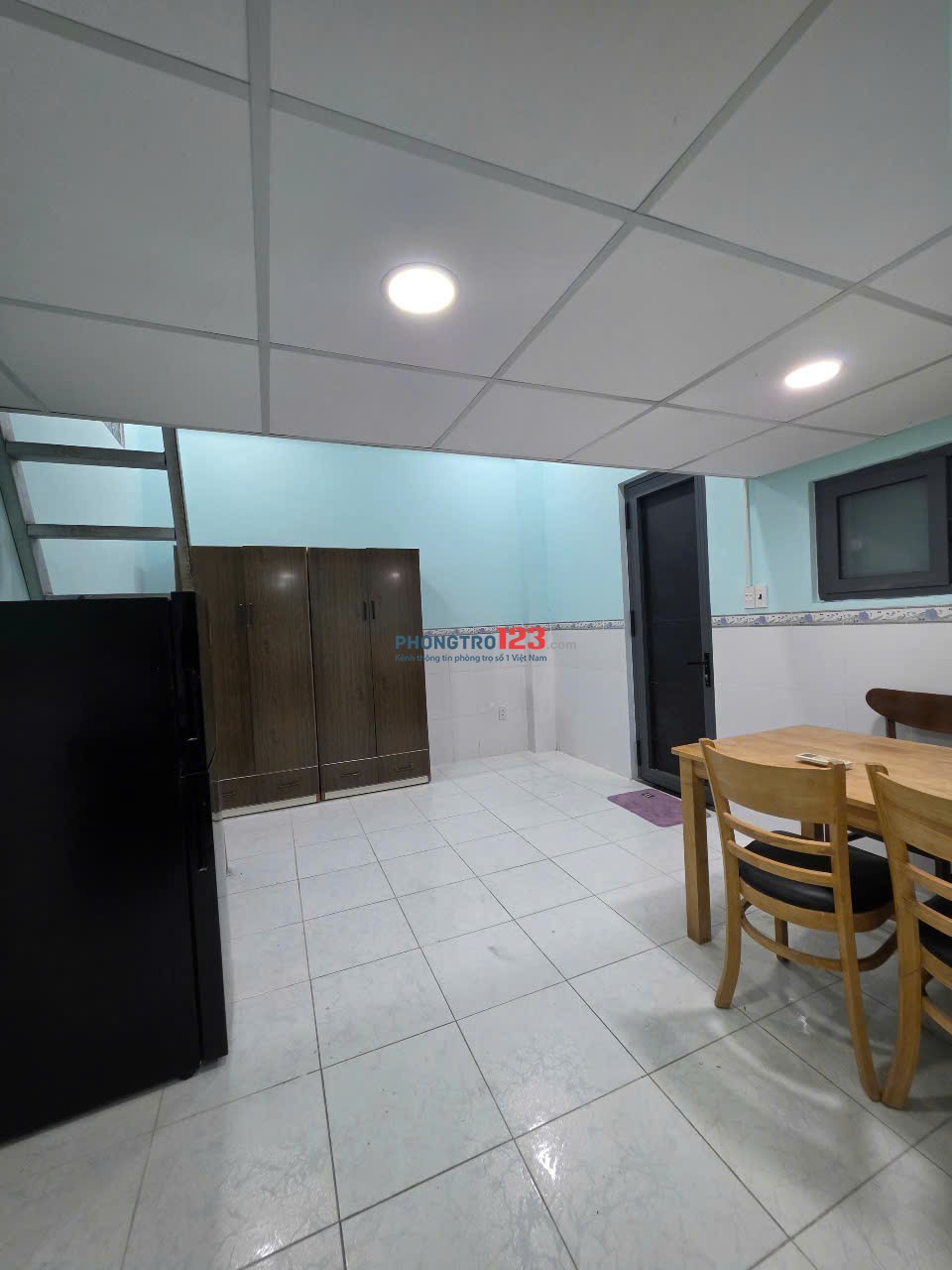 Phòng Có Gác 35m2 - Full Nội Thất, Ở Được 3 - 4 Bạn - Phan Văn Trị Gần Văn Lang và Hutech