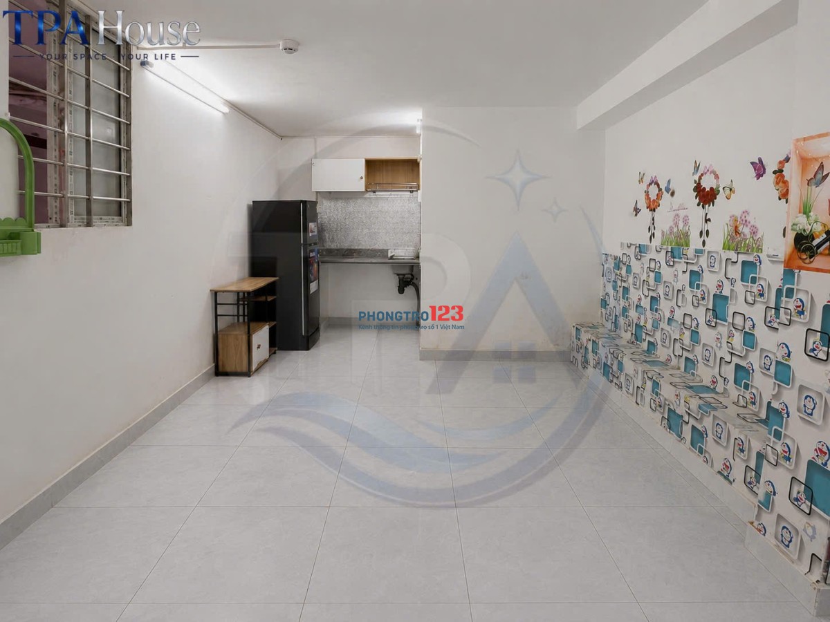 CHO THUÊ CĂN HỘ STUDIO TÂNG TRỆT - GẦN CHỢ BÀ CHIỂU - BÌNH THẠNH
