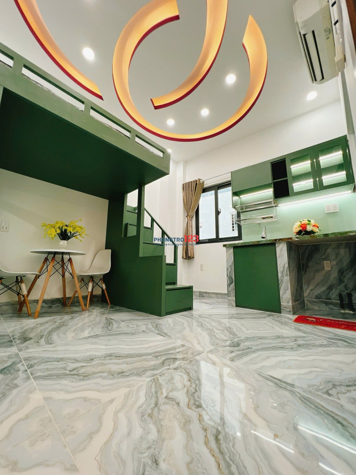 * Cho Thuê CHDV Cao Cấp Âu Dương Lân Q8. (30m2), Full THANG MÁY, WC RIÊNG, GIỜ GIẤC TỰ DO, Hầm xe..