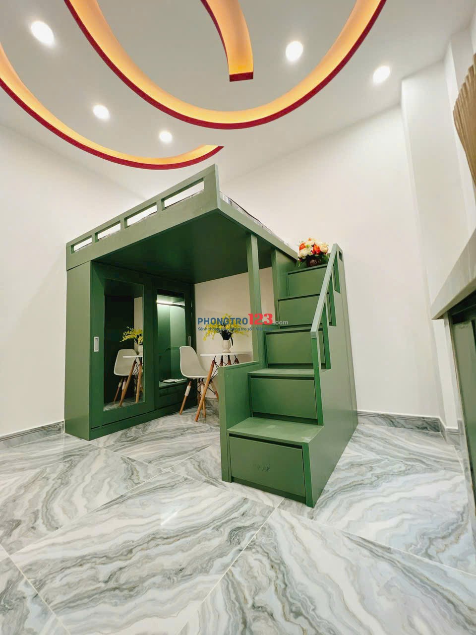 * Cho Thuê CHDV Cao Cấp Âu Dương Lân Q8. (30m2), Full THANG MÁY, WC RIÊNG, GIỜ GIẤC TỰ DO, Hầm xe..