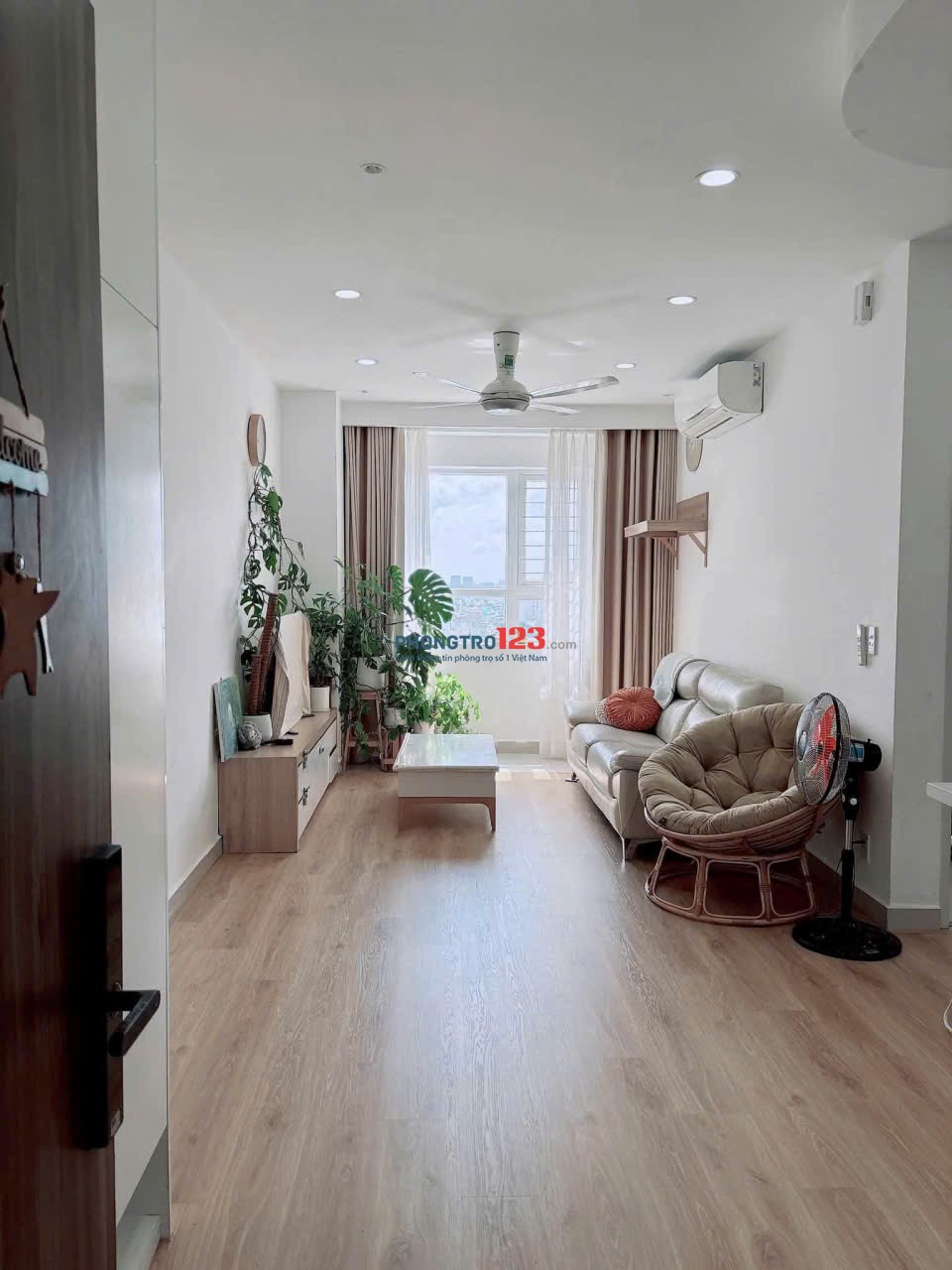 Chung cư An Lộc, Nguyễn Văn Dung, GV: 65m2, 2p ngủ, NTCB, 7,5tr/th