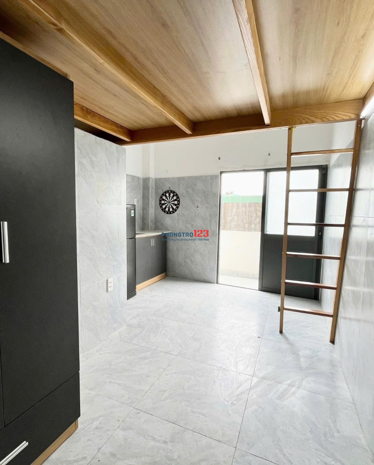 STUDIO CÓ GÁC + BAN CÔNG | FULL TIỆN ÍCH | GẦN LOTTE MART GÒ VẤP