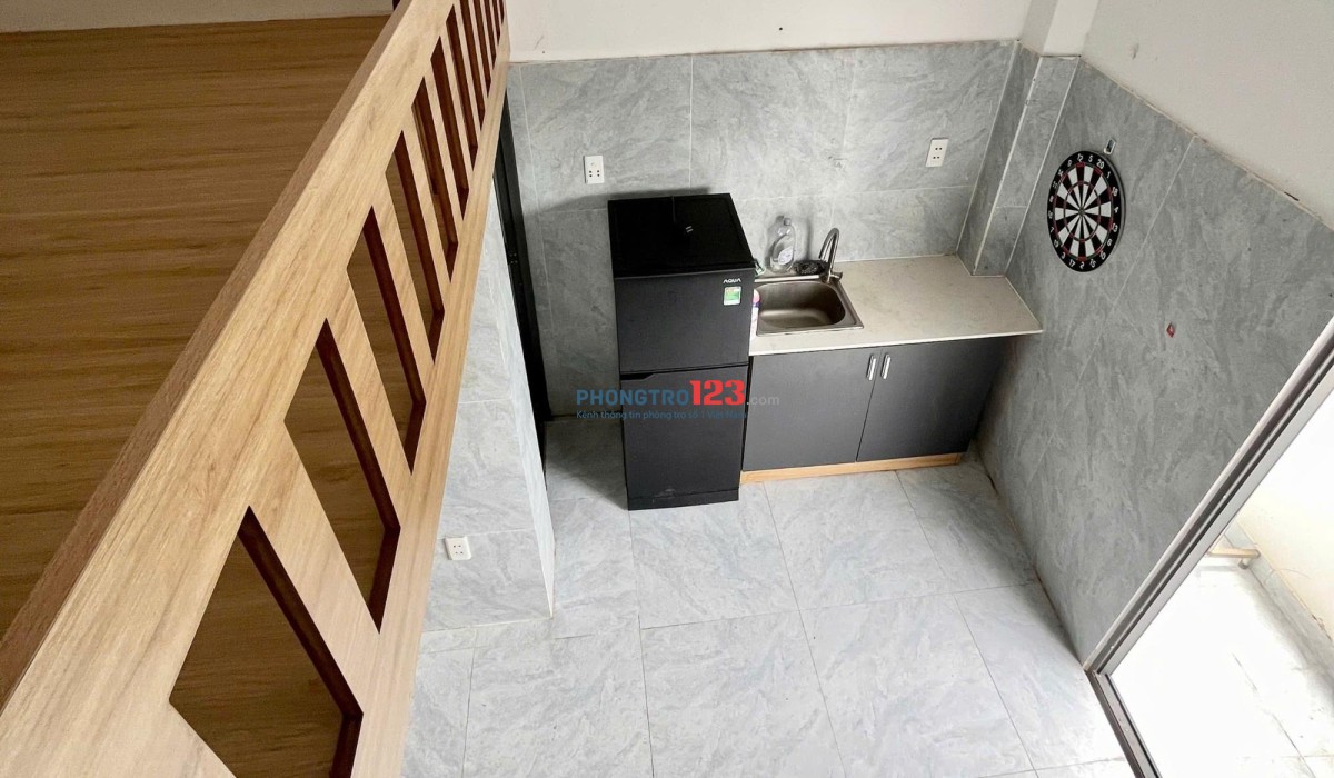 STUDIO CÓ GÁC + BAN CÔNG | FULL TIỆN ÍCH | GẦN LOTTE MART GÒ VẤP