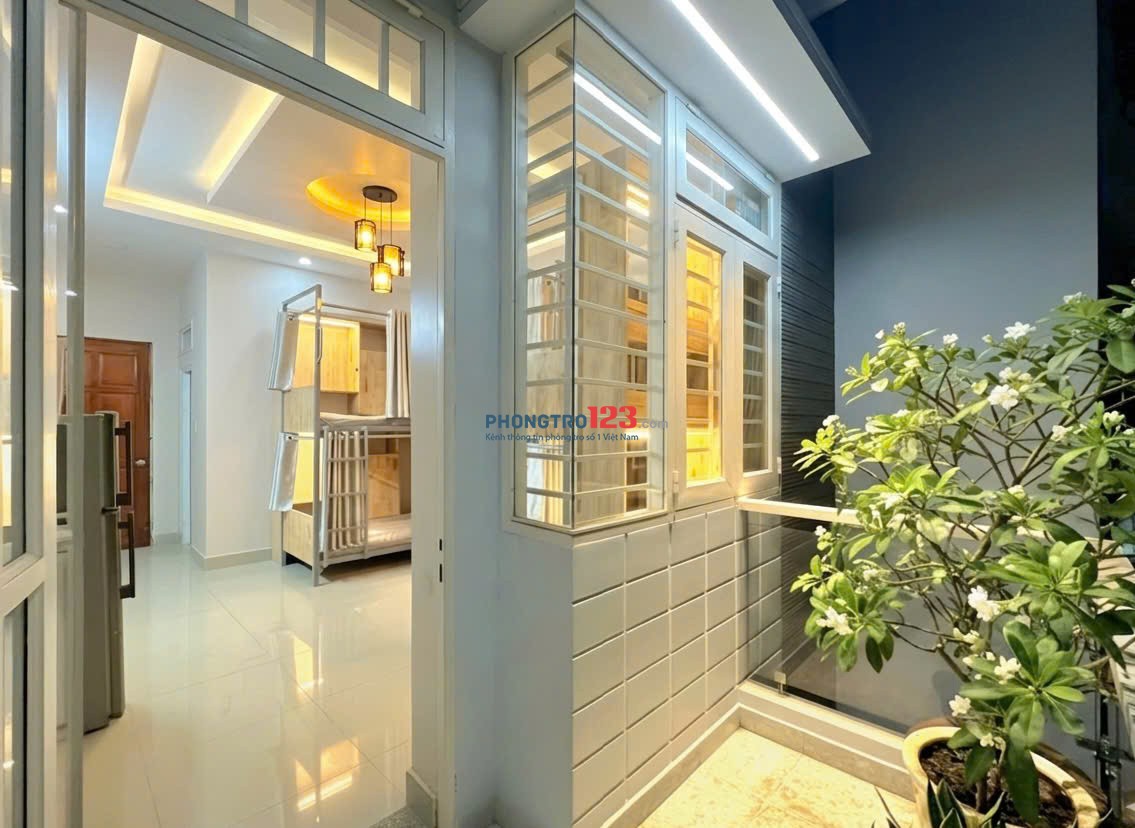 Ký túc xá ở ghép full nội thất sạch sẽ thoáng mát ngay trung tâm gò vấp