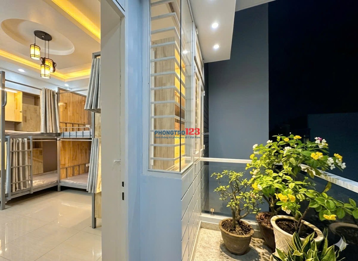 Ký túc xá ở ghép full nội thất sạch sẽ thoáng mát ngay trung tâm gò vấp