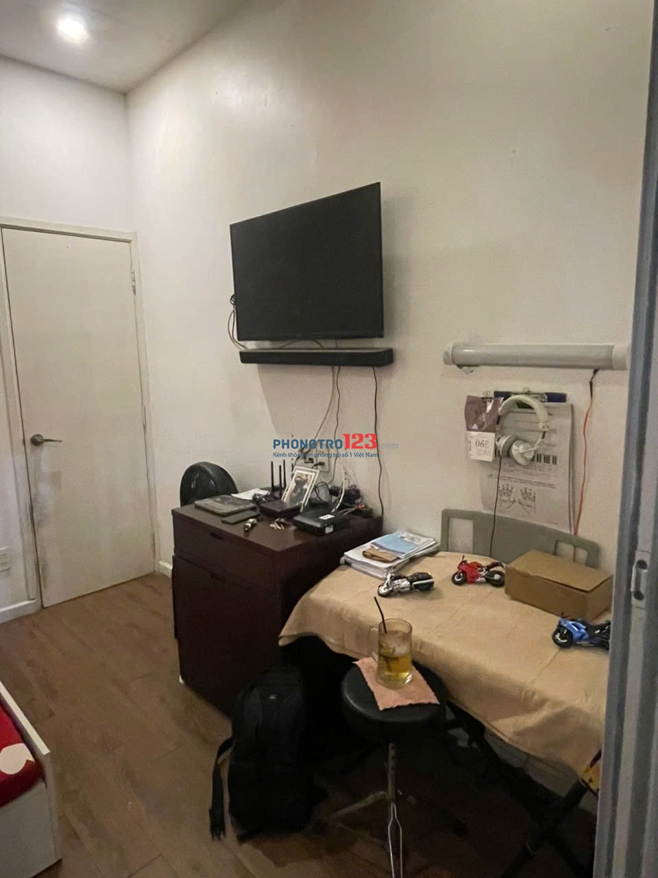 Nhà riêng 1 tấm 40m2( 4x10)2p ngủ, Đường Cô bắc - P. Cầu Kiệu. 15tr/Tháng