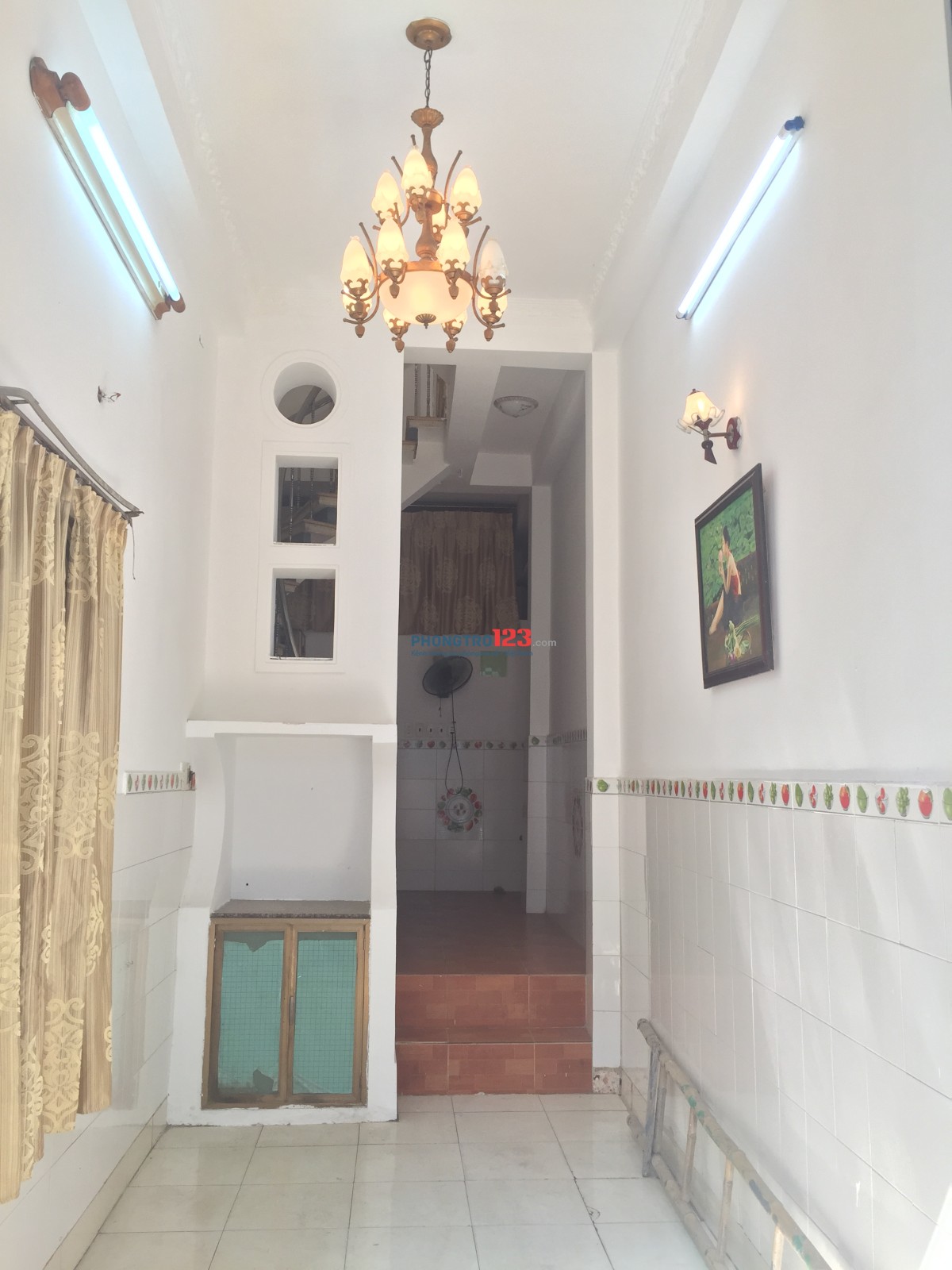 Nhà cho thuê đường An Bình, Q5, giá 15tr/ tháng
