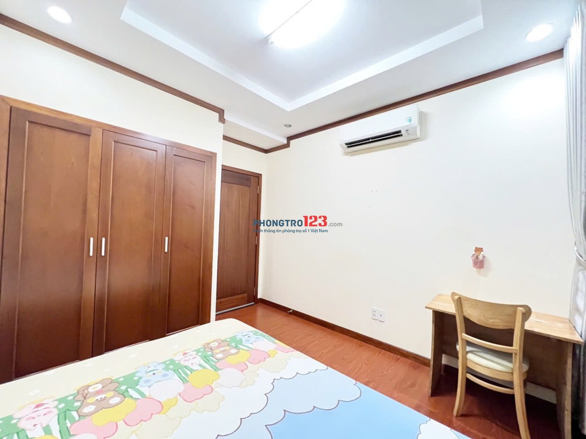 Phòng mới đủ nội thất trong khu chung cư với an ninh 24/24 ở Quận 7 ️