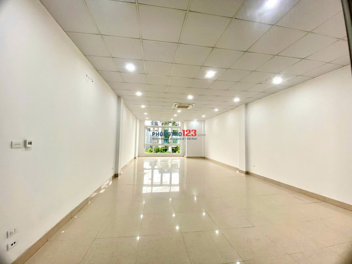 Cho thuê sàn Vp 100m Khu Đền Lừ, có hầm xe máy, chỗ để Ô Tô, an ninh tốt, giá 12 triệu
