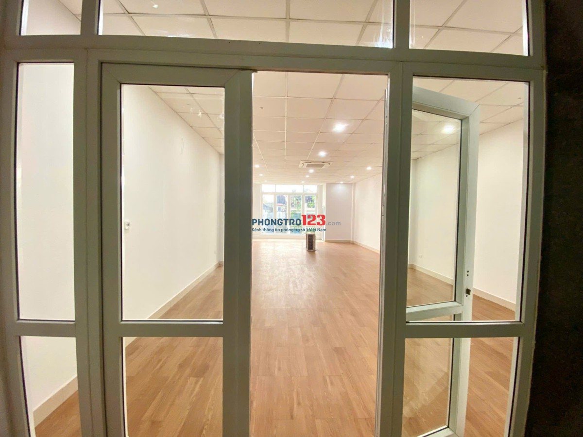 Cho thuê sàn Vp 100m Khu Đền Lừ, có hầm xe máy, chỗ để Ô Tô, an ninh tốt, giá 12 triệu