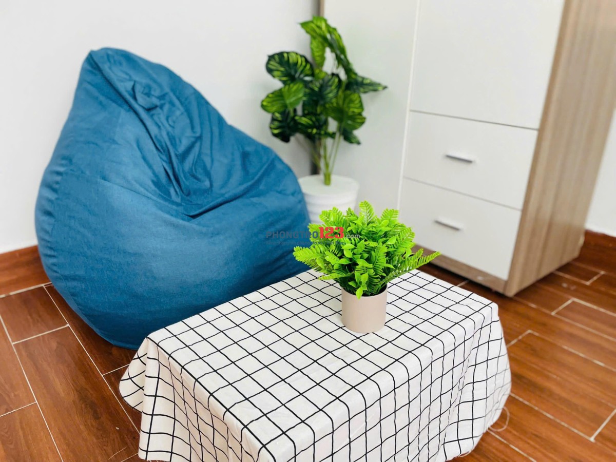 Cho thuê phòng có gác, decor trắng xinh, full NT– Điện Biên Phủ gần ĐH HUTECH, UEF, HIU, UTH, FTU