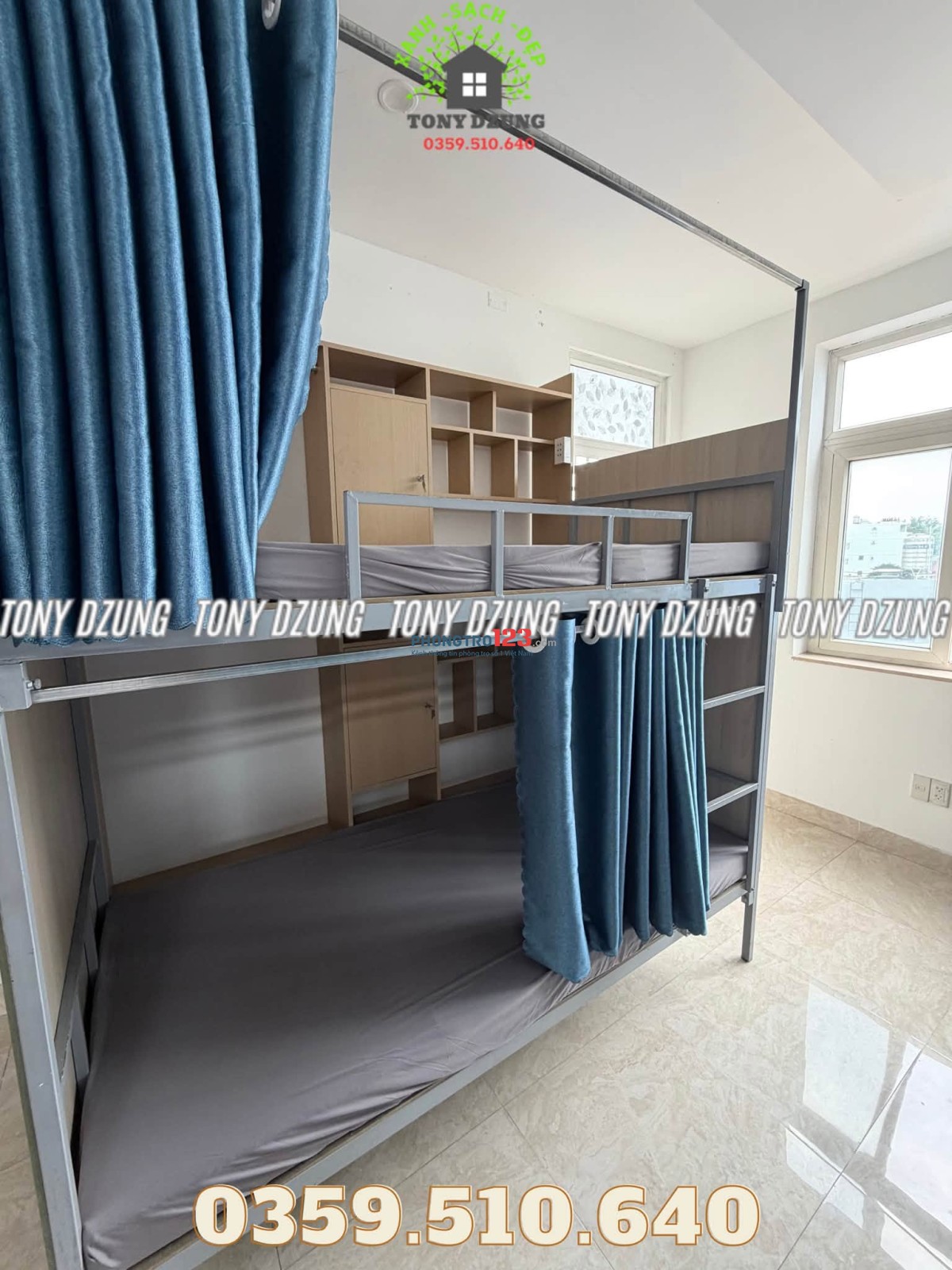 KTX SIÊU ĐẸP & SẠCH SẼ - BAO CP – NGAY ĐƯỜNG DƯƠNG QUẢNG HÀM – PHÒNG 4 NGƯỜI 1TR7