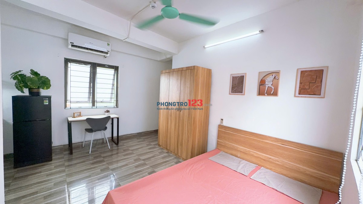 Cho thuê CCMN full đồ, cửa sổ ban công, ngõ 286 Nguyễn Xiển gần DH Nhân Văn, Công nghệ GTVT