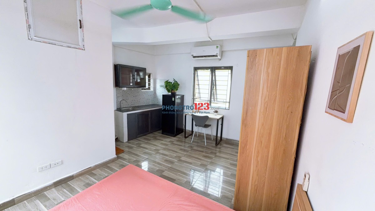Cho thuê CCMN full đồ, cửa sổ ban công, ngõ 286 Nguyễn Xiển gần DH Nhân Văn, Công nghệ GTVT