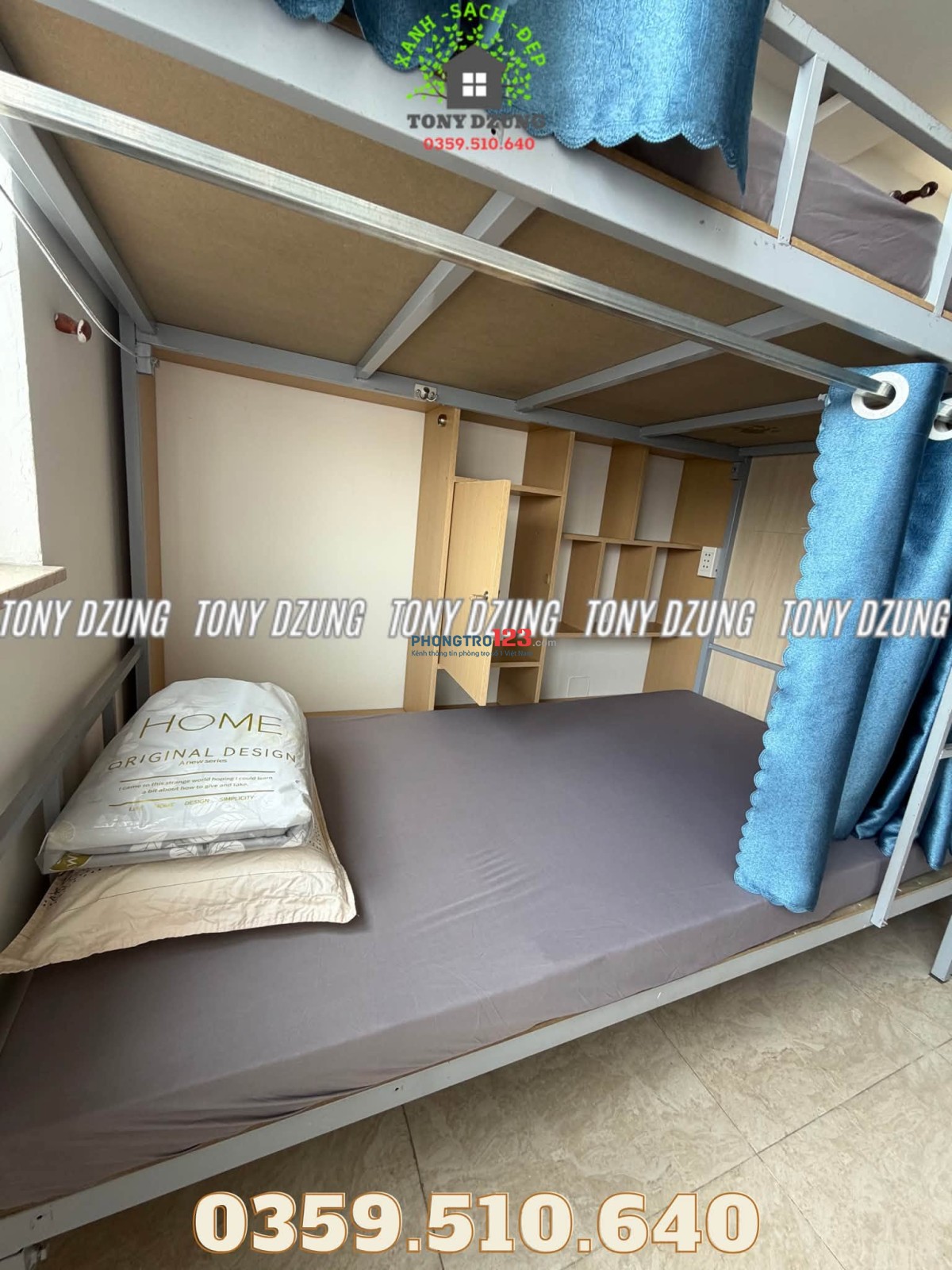 KTX SIÊU ĐẸP & SẠCH SẼ - BAO CP – NGAY ĐƯỜNG DƯƠNG QUẢNG HÀM – PHÒNG 4 NGƯỜI 1TR7