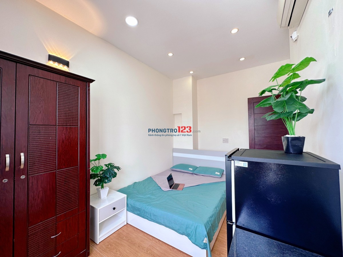Cho thuê phòng có cửa sổ lớn, Full nội thất Gò Vấp giao Bình Thạnh gần VLU, IUH.