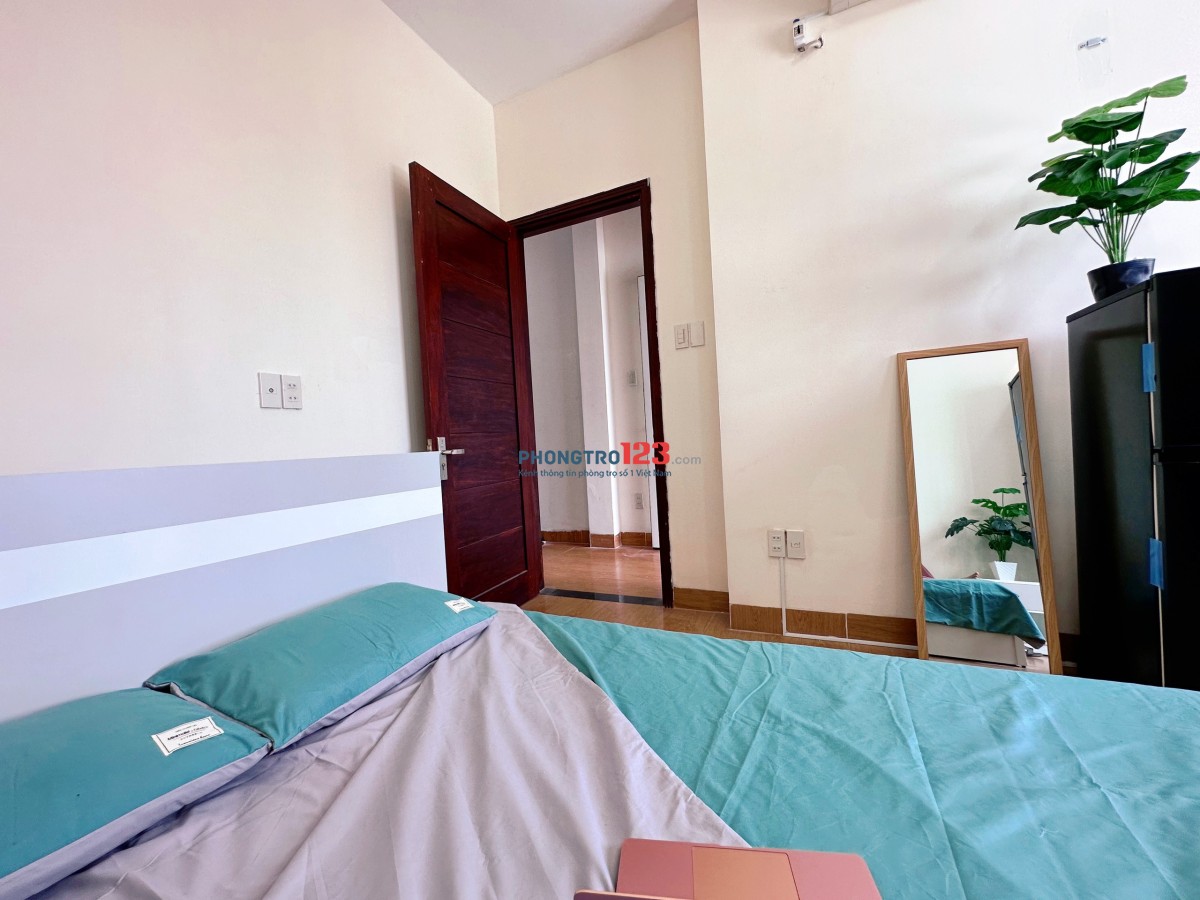 Cho thuê phòng có cửa sổ lớn, Full nội thất Gò Vấp giao Bình Thạnh gần VLU, IUH.
