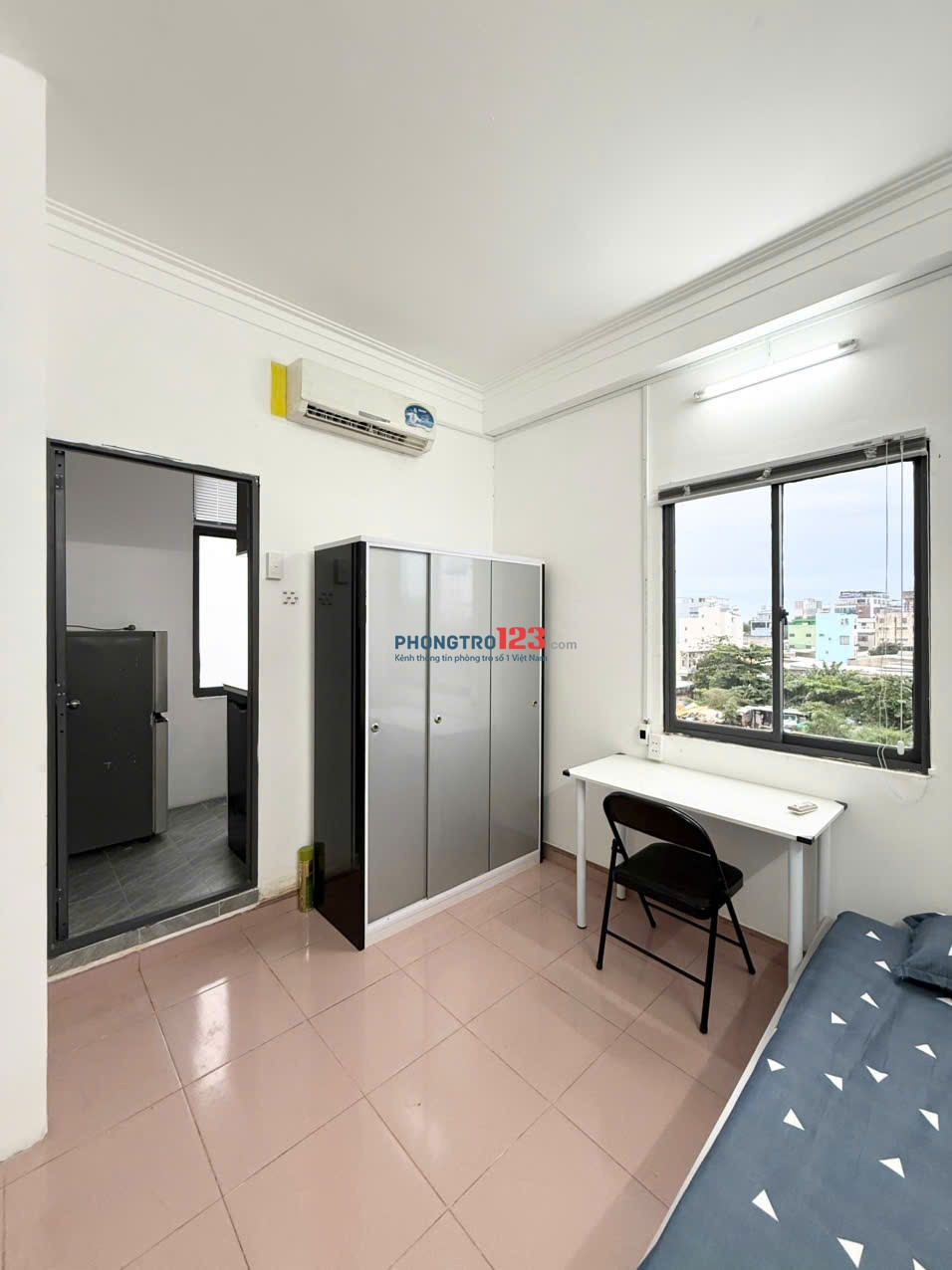 Cho thuê 1 phòng ngủ tách bếp cửa sổ lớn cực thoáng, Full tiện nghi Bình Thạnh gần VLU, UEF, HUTECH