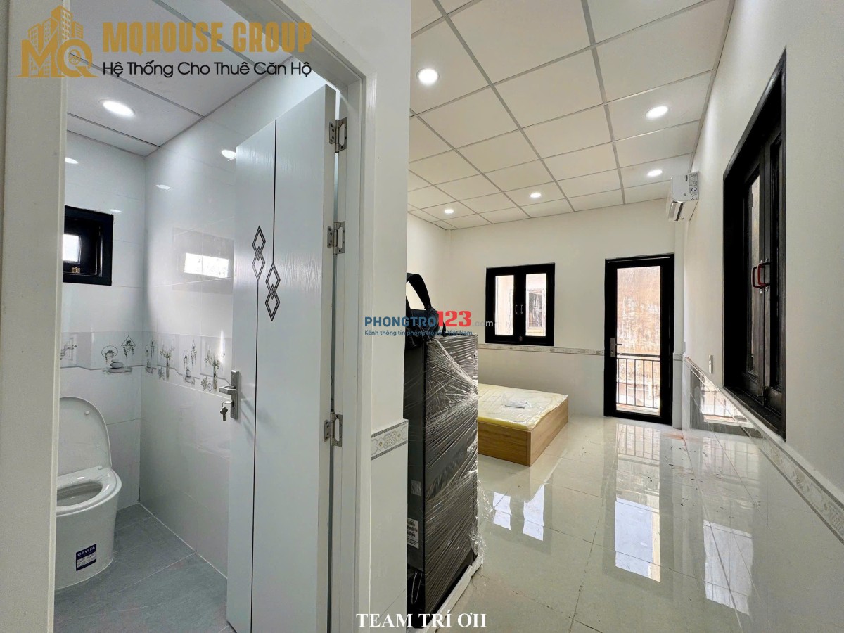 Cho thuê phòng mới có ban công – Bình Thạnh gần Ung Văn Khiêm ĐH Văn Lang (VLU), HUTECH, UEF, UTH