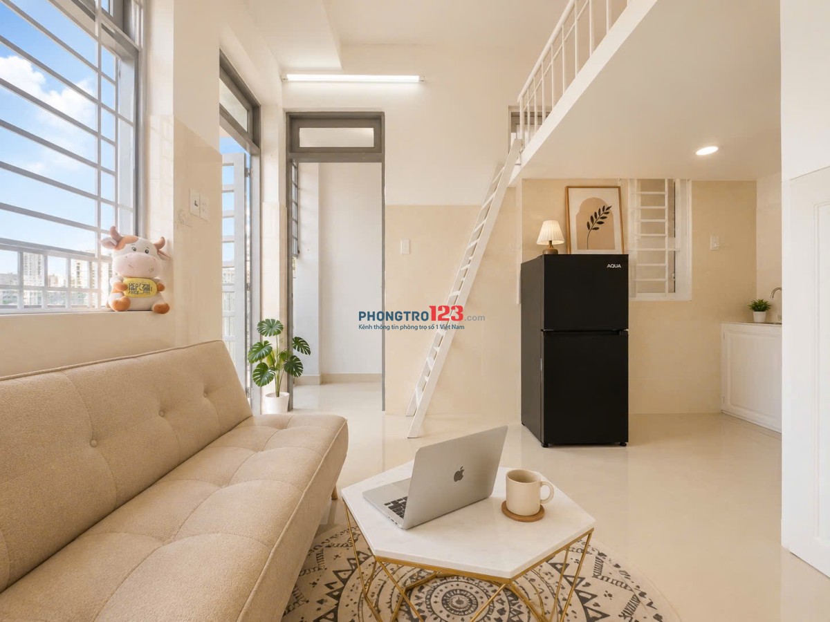  Phòng có gác siêu xinh cho các cục dàng 2k8 - Ngay Học Viện Hàng Không - Giáp Quận 10
