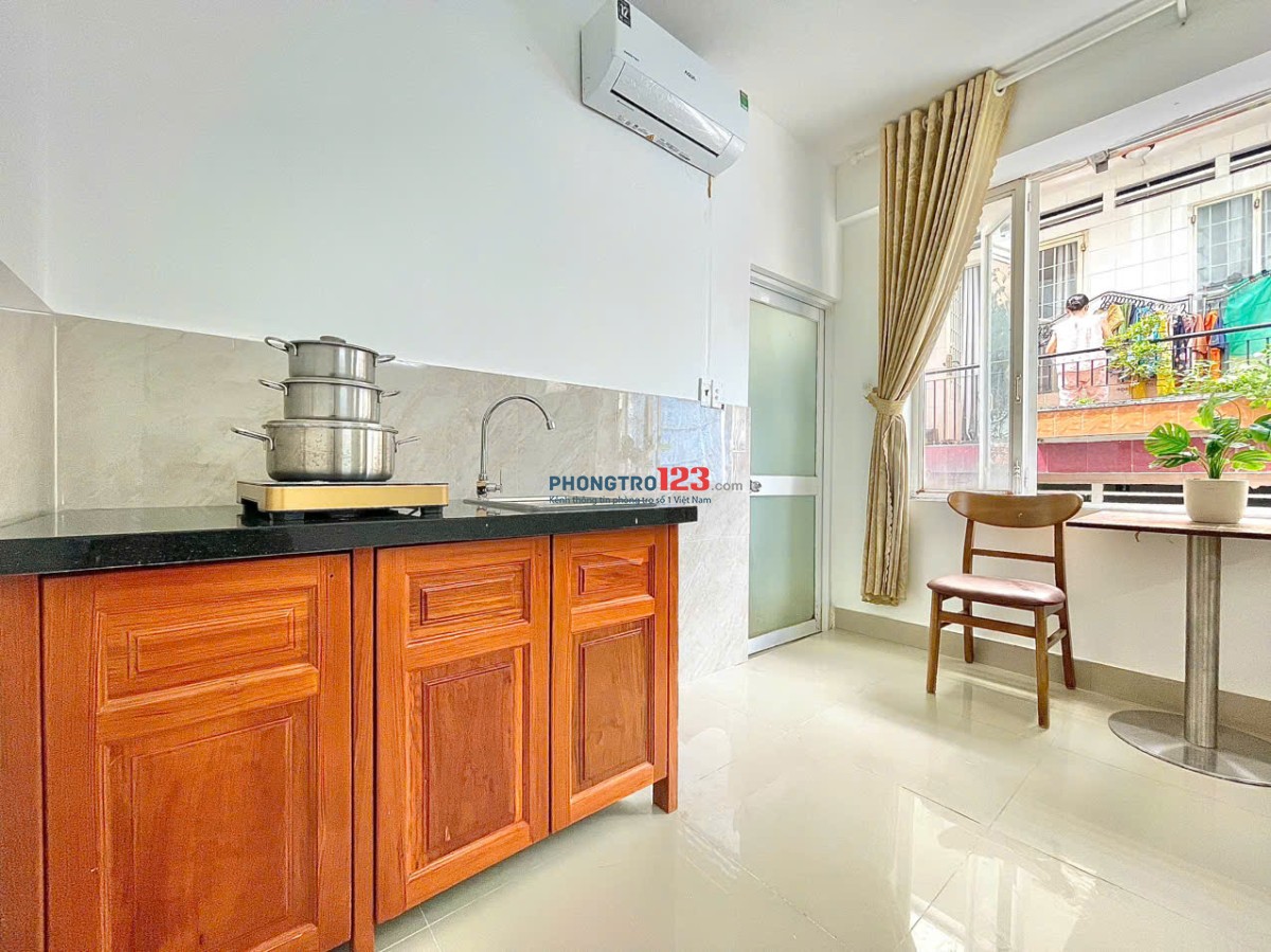 PHÒNG MỚI THOÁNG MÁT, TIỆN NGHI, ĐỐI DIỆN ETOWN CỘNG HOÀ TÂN BÌNH