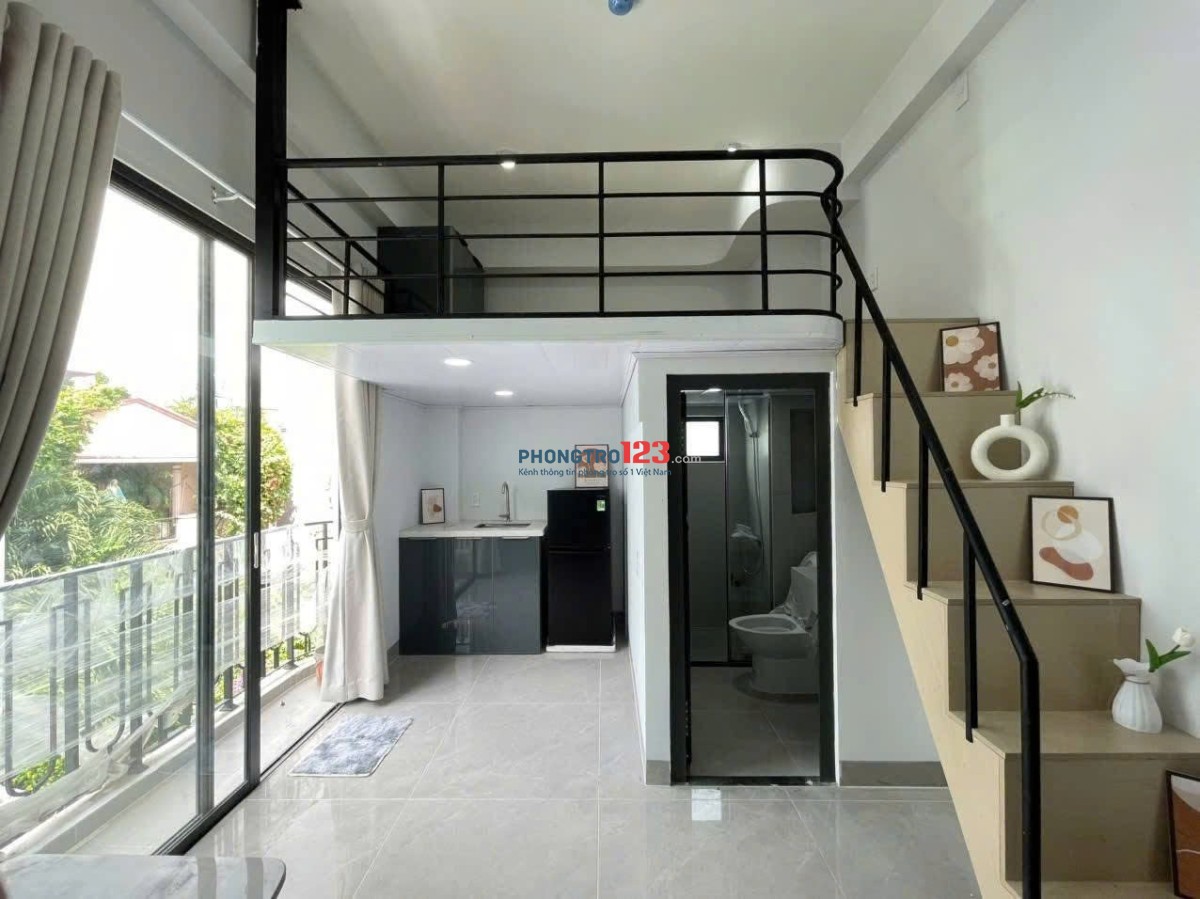 CHO THUÊ PHÒNG ĐẦY ĐỦ NỘI THẤT - BAN CÔNG NGAY TÔ KÝ - NGUYỄN ẢNH THỦ - ĐH FPT