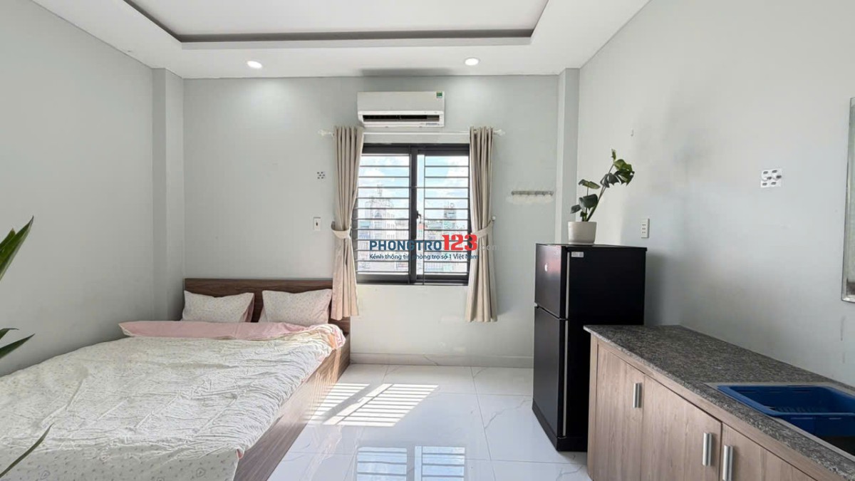 CHO THUÊ PHÒNG GIÁ RẺ - ĐẦY ĐỦ NỘI THẤT - CỬA SỔ TRỜI, THOÁNG NGAY LÊ VĂN THỌ - CVLH - ĐH VLU