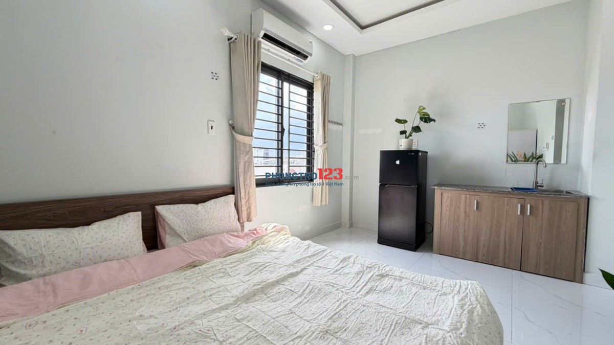 CHO THUÊ PHÒNG GIÁ RẺ - ĐẦY ĐỦ NỘI THẤT - CỬA SỔ TRỜI, THOÁNG NGAY LÊ VĂN THỌ - CVLH - ĐH VLU