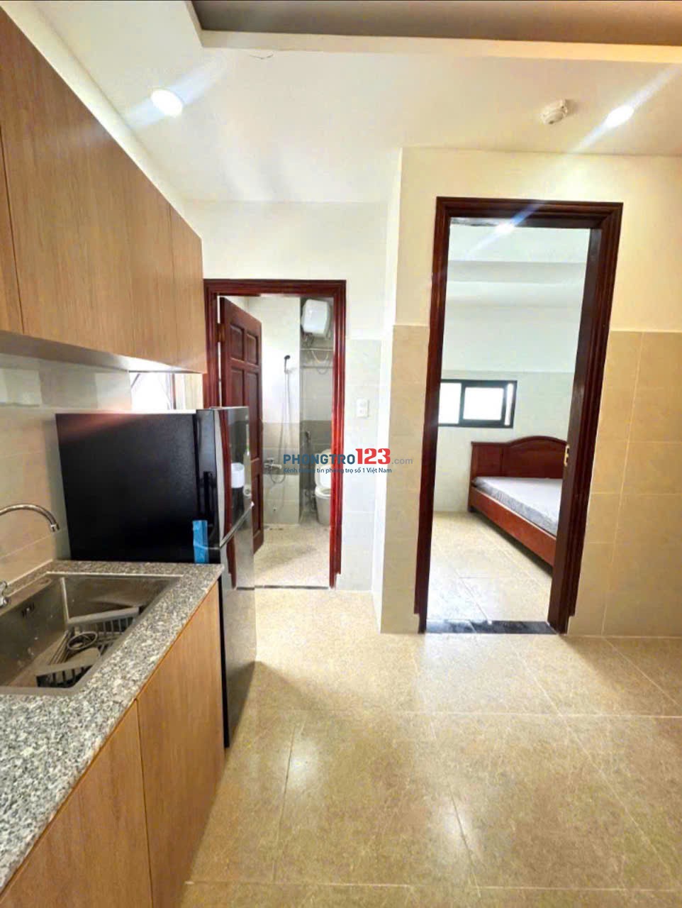 1PN TÁCH BẾP NGAY PHẠM HỮU LẦU – 7p ĐẾN ĐH TÔN ĐỨC THẮNG