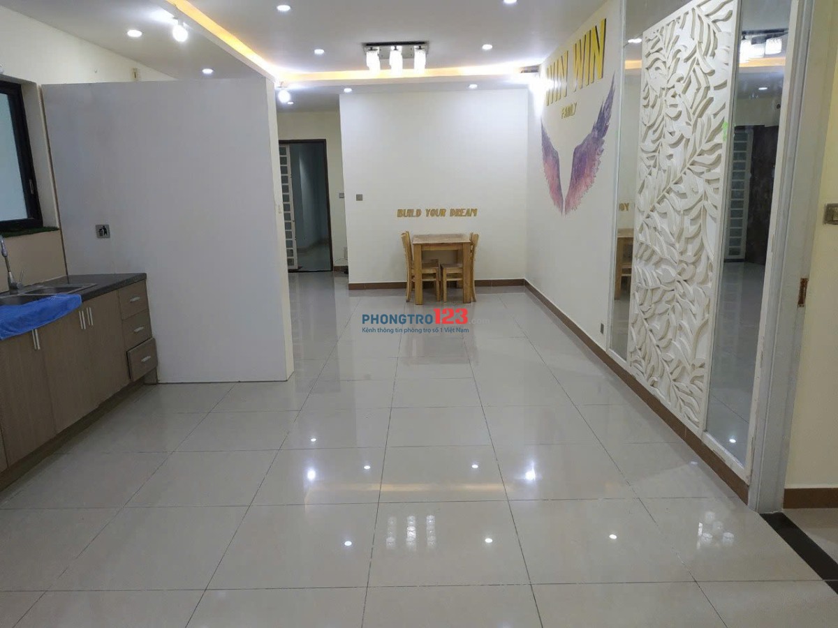 Chung cư Âu cơ Tower-Phú Thọ Hòa căn hộ 3p ngủ, 2wc,giá 11tr