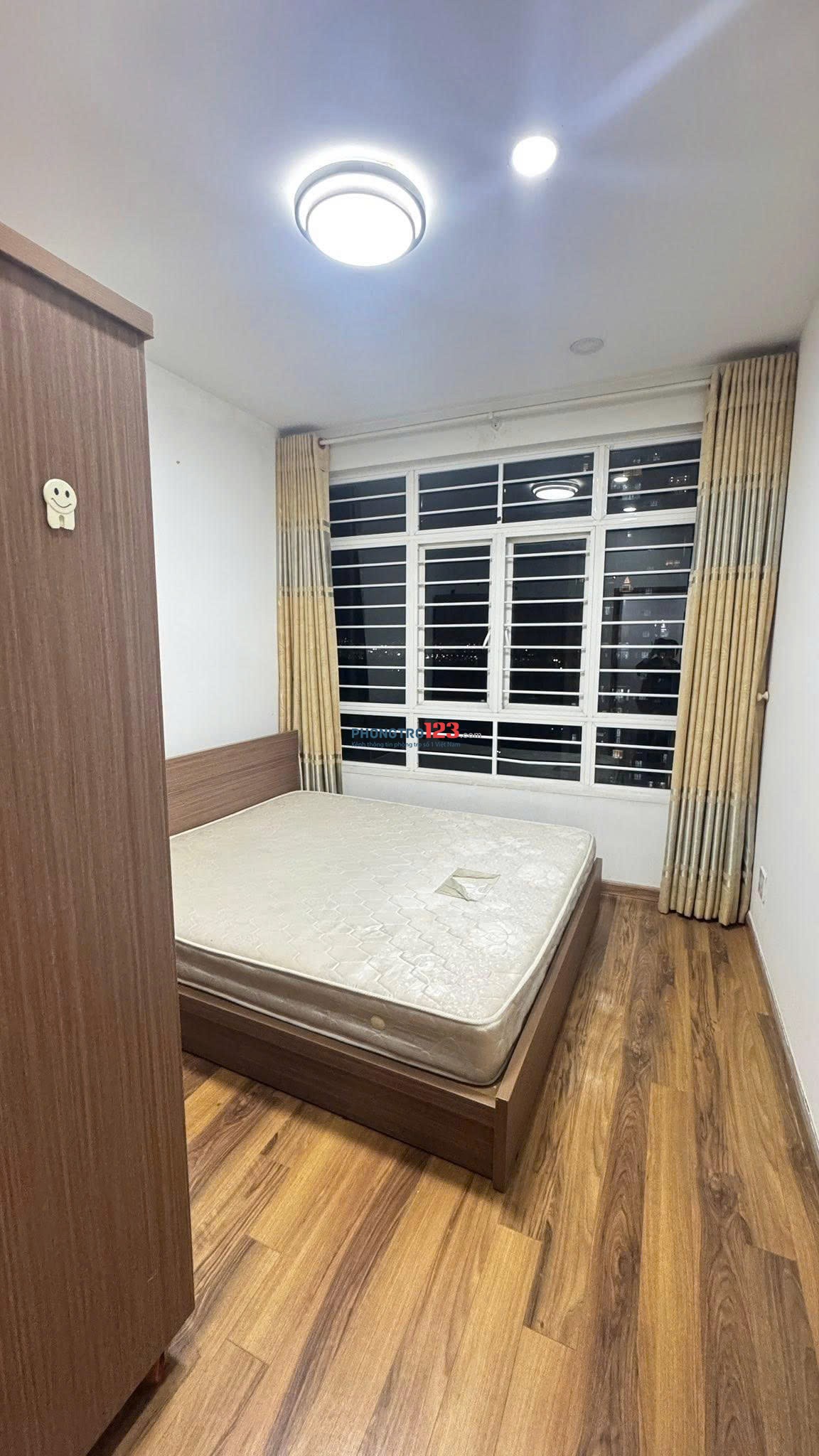 Cho thuê chung cư Moscow Tower- Tân Thới Nhất, 3PN, Full nội thất giá 14tr5/tháng