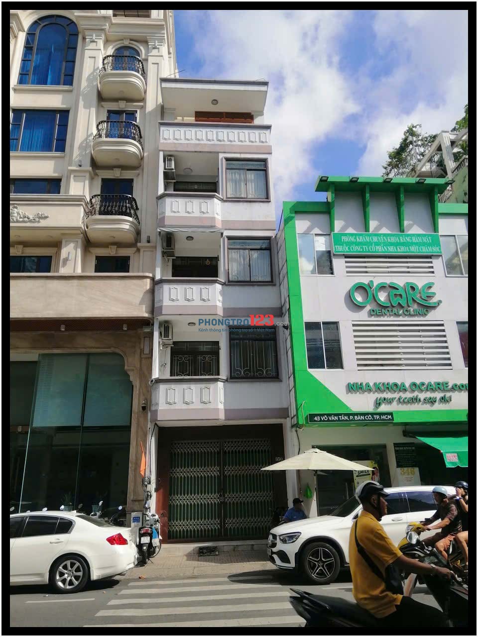 Cho thuê rẻ mặt bằng 4 x 18m 1 trệt 1 lầu Võ Văn Tần thang máy Q3 TP.HCM