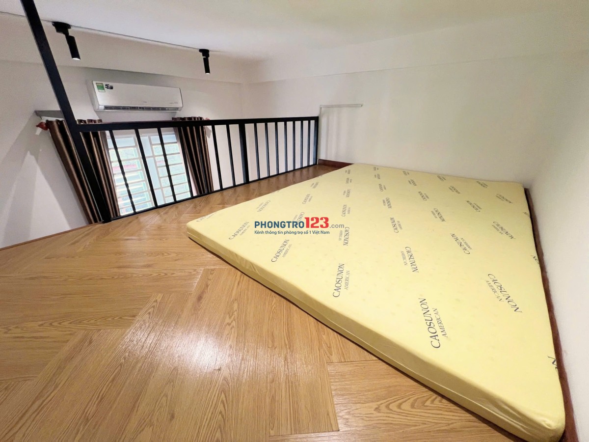 Cho thuê phòng có gác mới full nội thất 5' qua đại học kinh tế - đh hoa sen - đh bách khoa