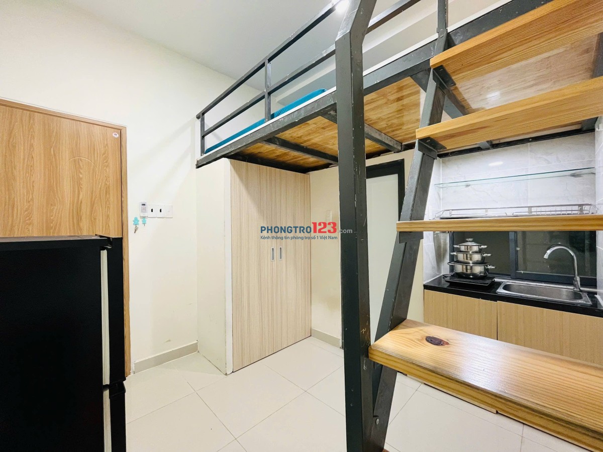 PHÒNG DUPLEX GÁC CAO THOÁNG FULL NỘI THẤT TẠI PHAN VĂN HÂN NGAY CHÂN CẦU THỊ NGHÈ GẦN THẢO CẦM VIÊN