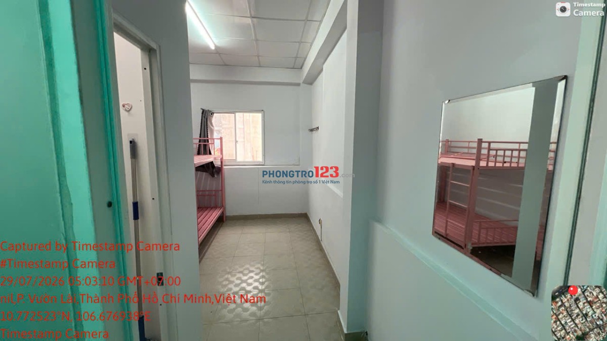 Phòng trọ khu trung tâm đường Ba Tháng Hai, Q10 - Học viện Hành Chánh Quốc Gia