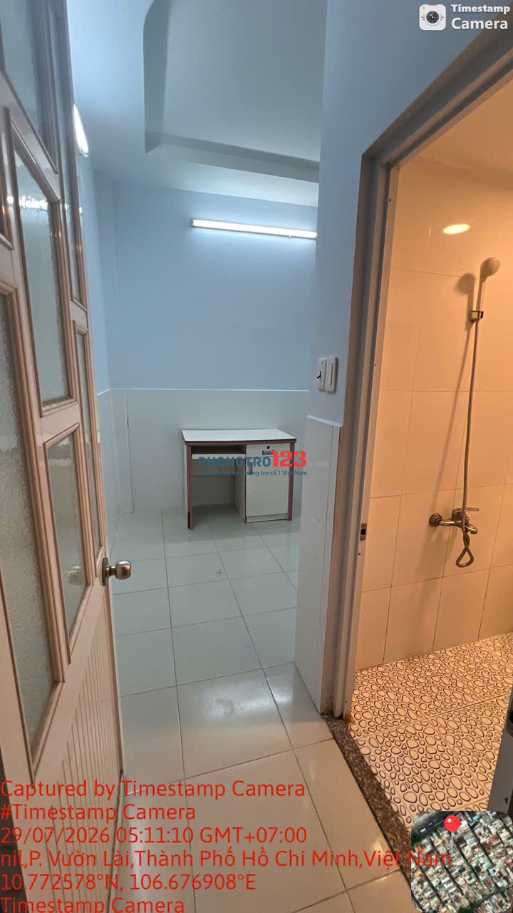 Phòng trọ khu trung tâm đường Ba Tháng Hai, Q10 - Học viện Hành Chánh Quốc Gia