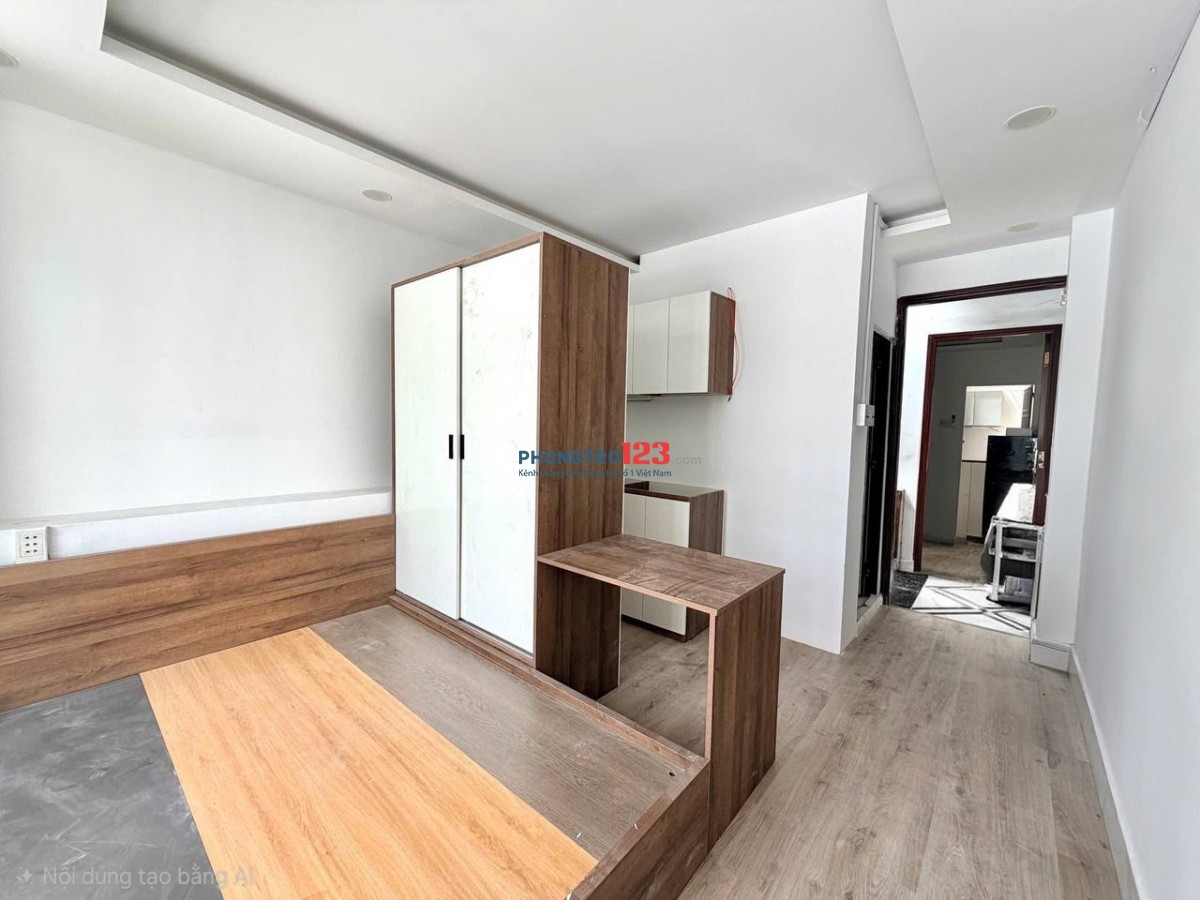 Sắp khai trương phòng ban công siêu rộng, đầy đủ tiện nghi Phú Nhuận gần VLU, UEH.