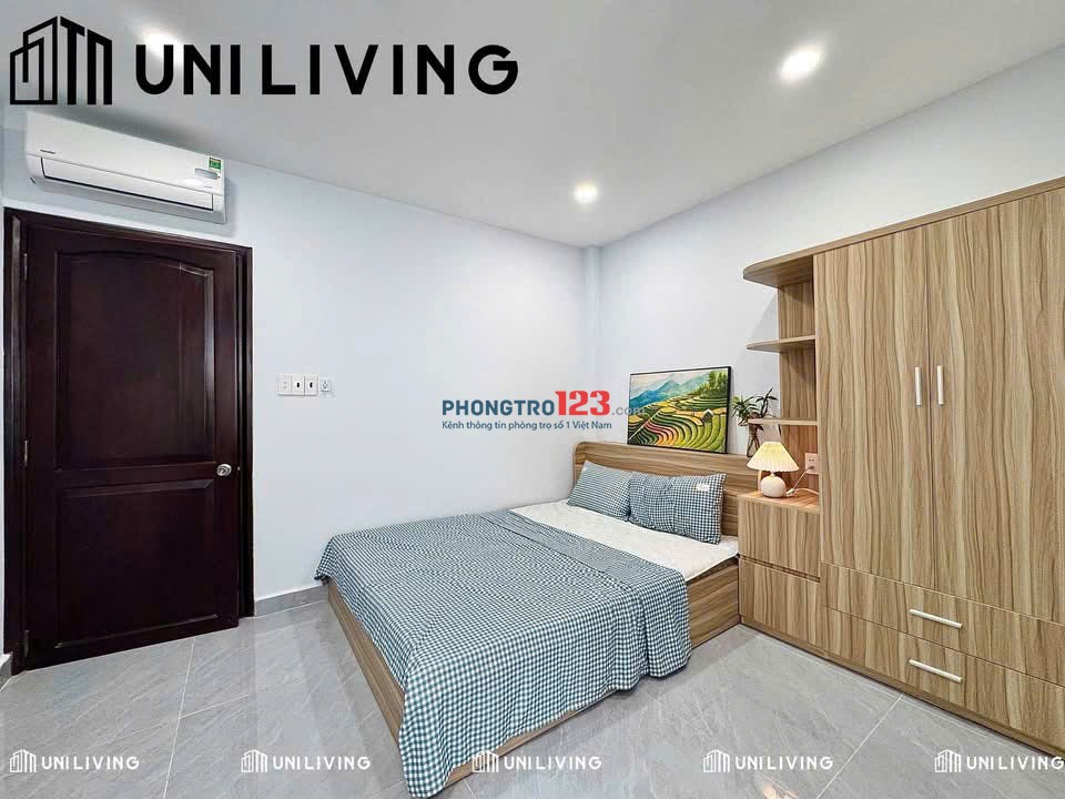 Cho thuê căn hộ tách bếp, full NT, máy giặt riêng – Nguyễn Gia Trí gần UTH, HUTECH, UEF, FTU, HIU