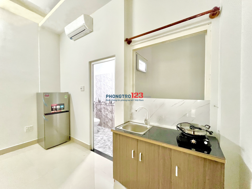CHO THUÊ PHÒNG MỚI TINH - ĐẸP NHƯ HÌNH - GIÁ TỐT - ĐƯỜNG LÊ VĂN THỌ, NGAY CV LÀNG HOA.