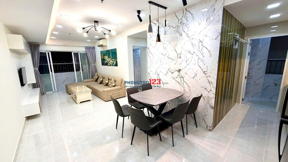 Chung cư Hamona-Tân Bình 82m2 2PN nội thất cao cấp giá thuê 12 tr/th