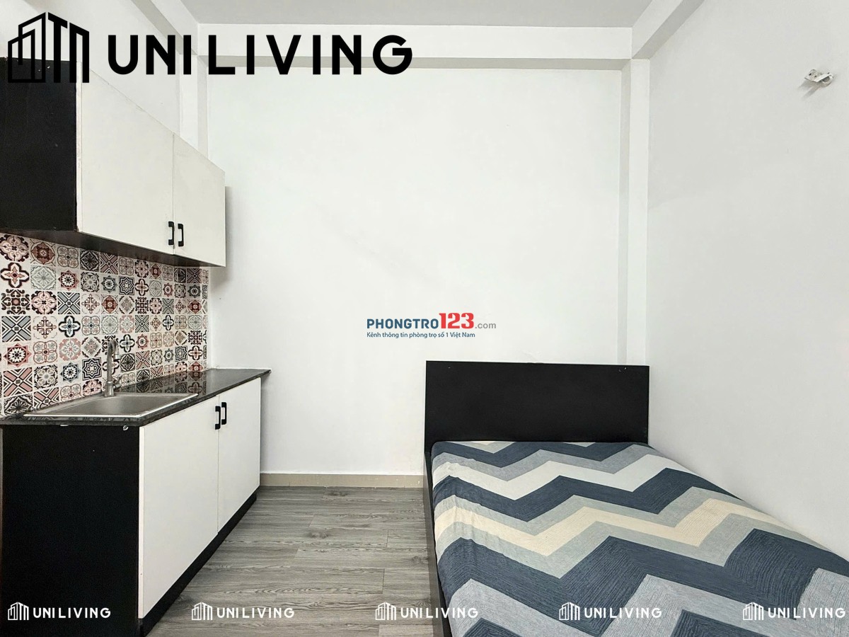 Cho thuê phòng full nội thất có cửa sổ lớn Quận Bình Thạnh gần HUTECH, HIU, UEF.