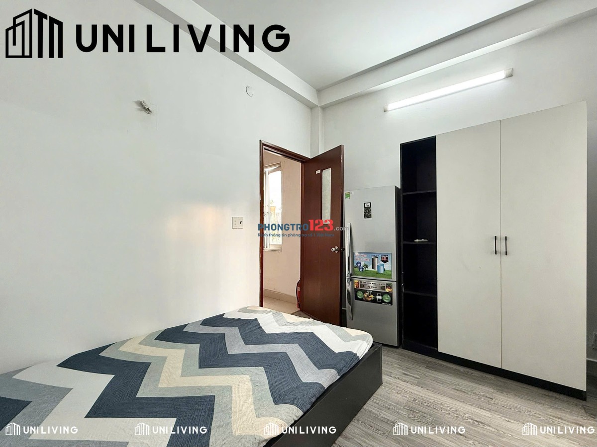 Cho thuê phòng full nội thất có cửa sổ lớn Quận Bình Thạnh gần HUTECH, HIU, UEF.