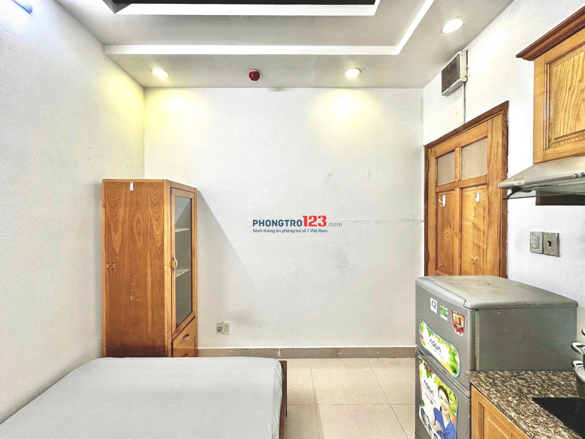 PHÒNG STUDIO FULL NỘI THẤT TẠI NGUYỄN TRÃI GẦN ĐH SÀI GÒN, ĐH SƯ PHẠM TP.HCM, CHỢ BẾN THÀNH
