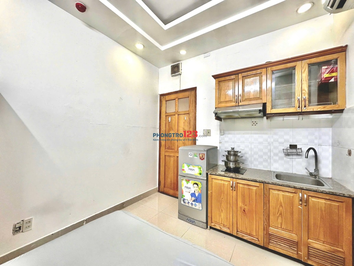 PHÒNG STUDIO FULL NỘI THẤT TẠI NGUYỄN TRÃI GẦN ĐH SÀI GÒN, ĐH SƯ PHẠM TP.HCM, CHỢ BẾN THÀNH