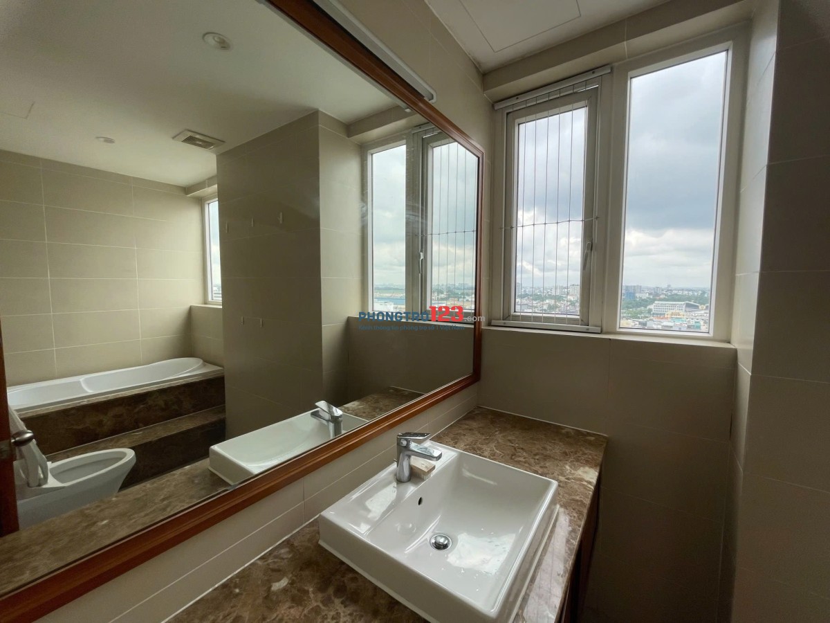 Chung cư Satra-Phan Đăng Lưu: 190m2, 3p ngủ rộng, 3wc giá 25tr/tháng