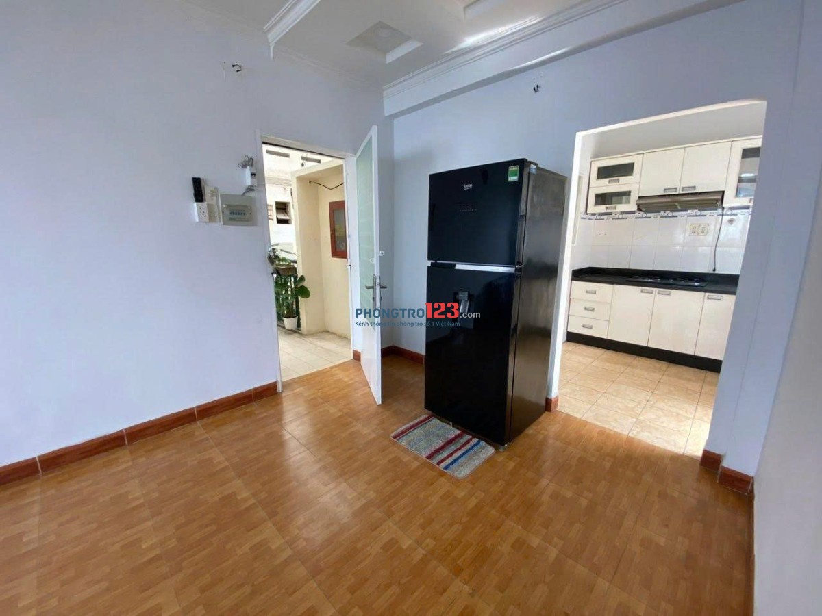 Cho thuê chung cư Bàu Cát, Hồng Lạc - 60m2, 2PN, Full Nt giá 8tr/tháng