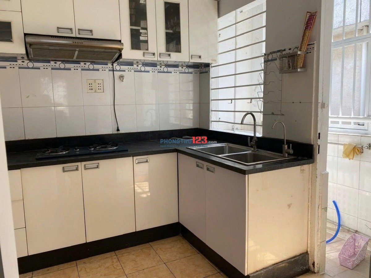 Cho thuê chung cư Bàu Cát, Hồng Lạc - 60m2, 2PN, Full Nt giá 8tr/tháng