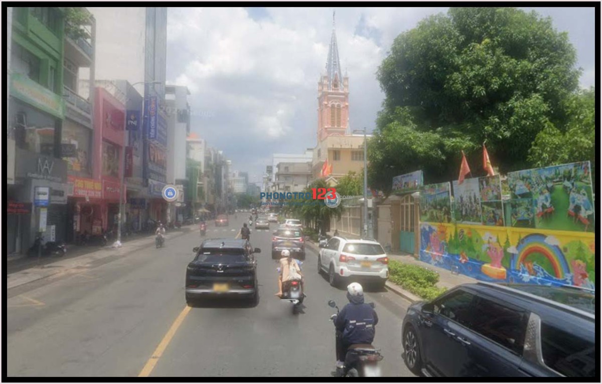 Cho thuê rẻ nguyên căn 4 x 20m mặt tiền Hai Bà Trưng Q1 TP.HCM