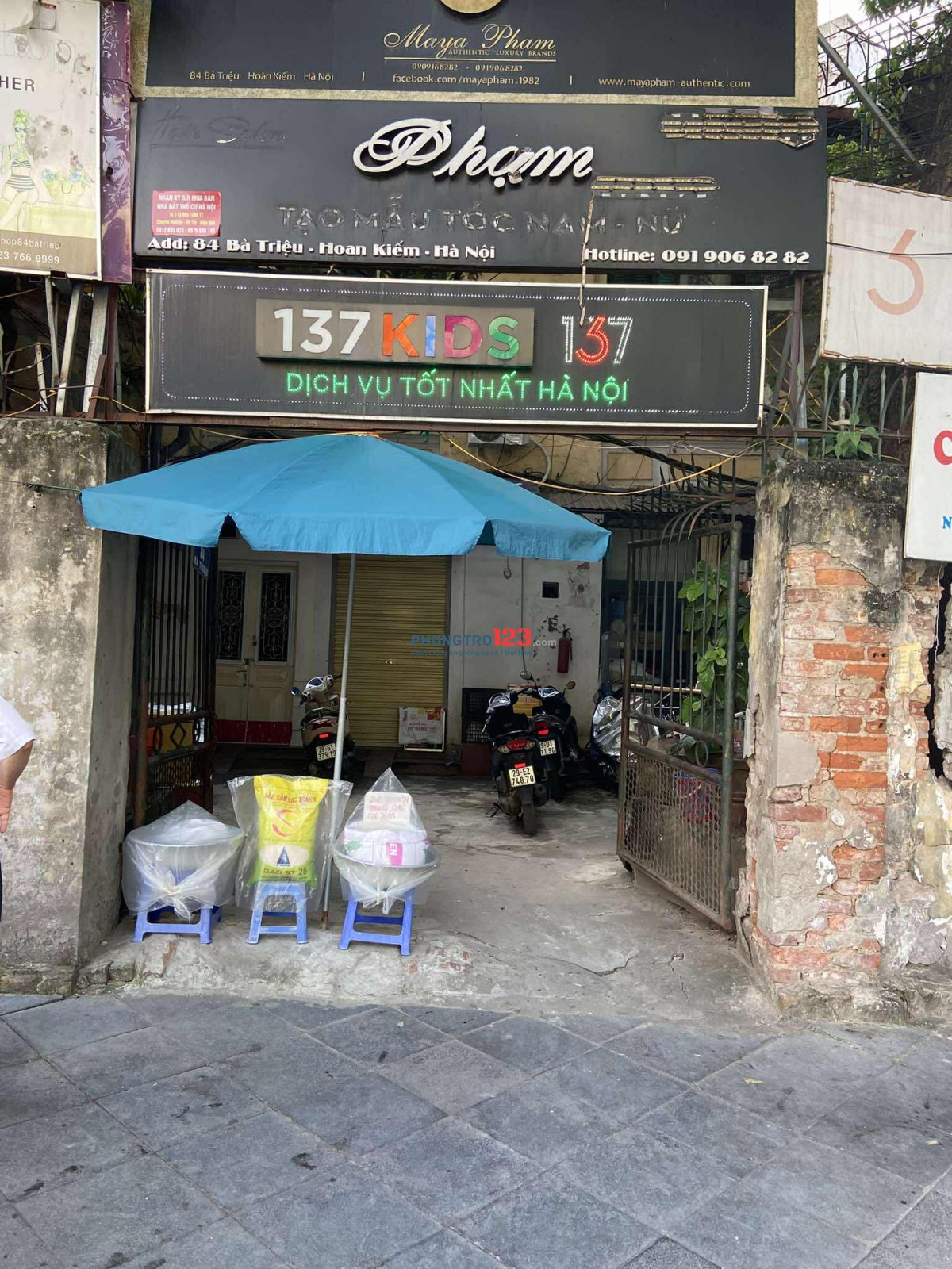 Cho thuê phòng căn hộ trong biệt thự 84 Bà Triệu - Quận Hoàn Kiếm
